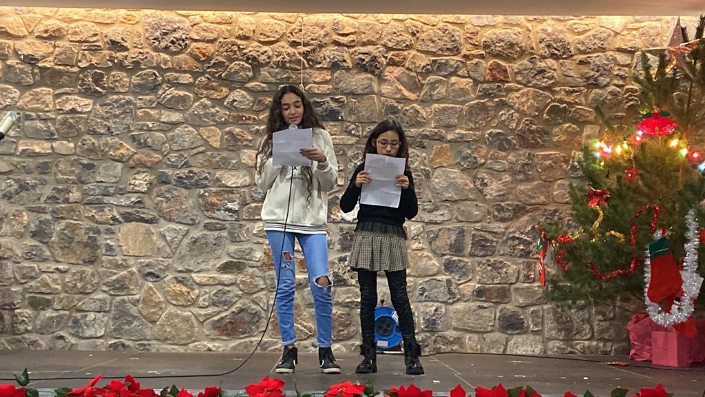 Poesía de navidad de las alumnas de San Millán.